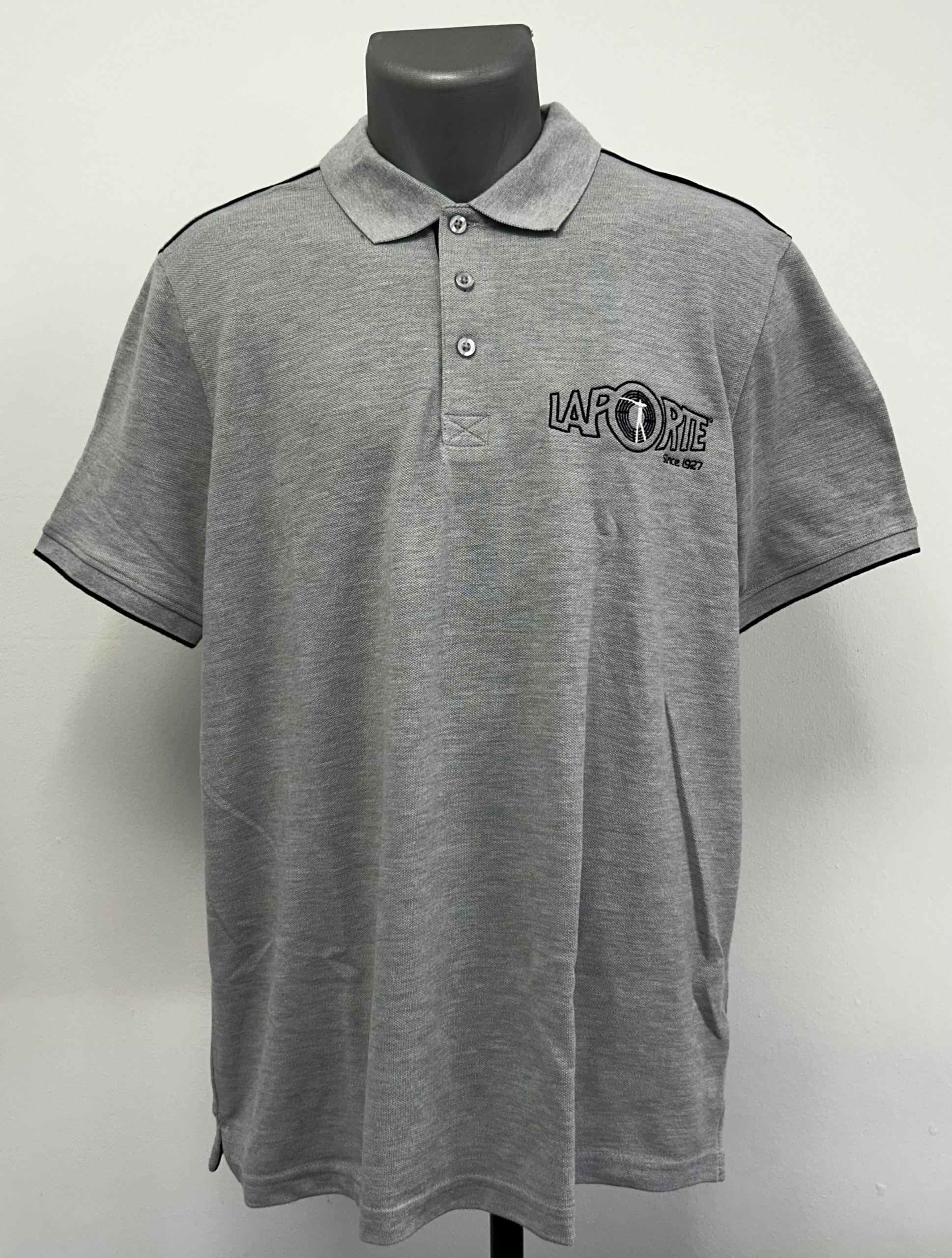POLO LAPORTE GRIS